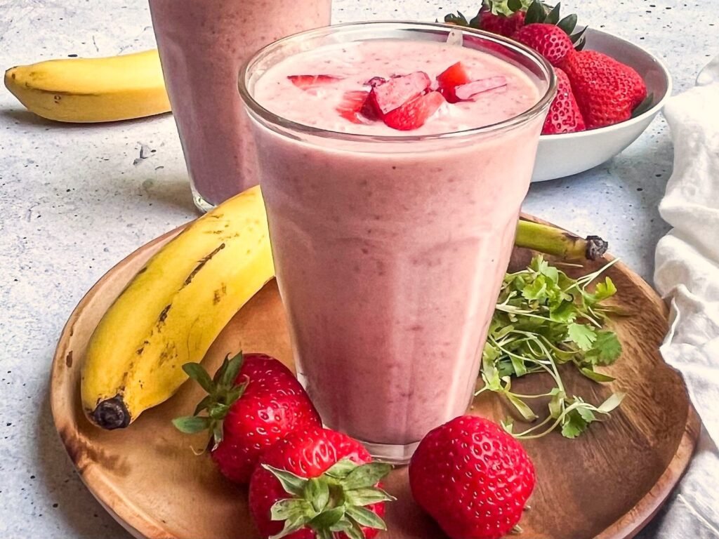 Strawberry Banana Smoothies